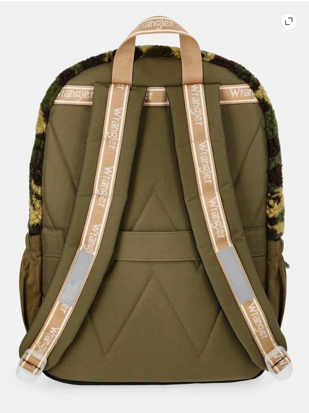 Wrangler Unisex Plush Camo Backpack